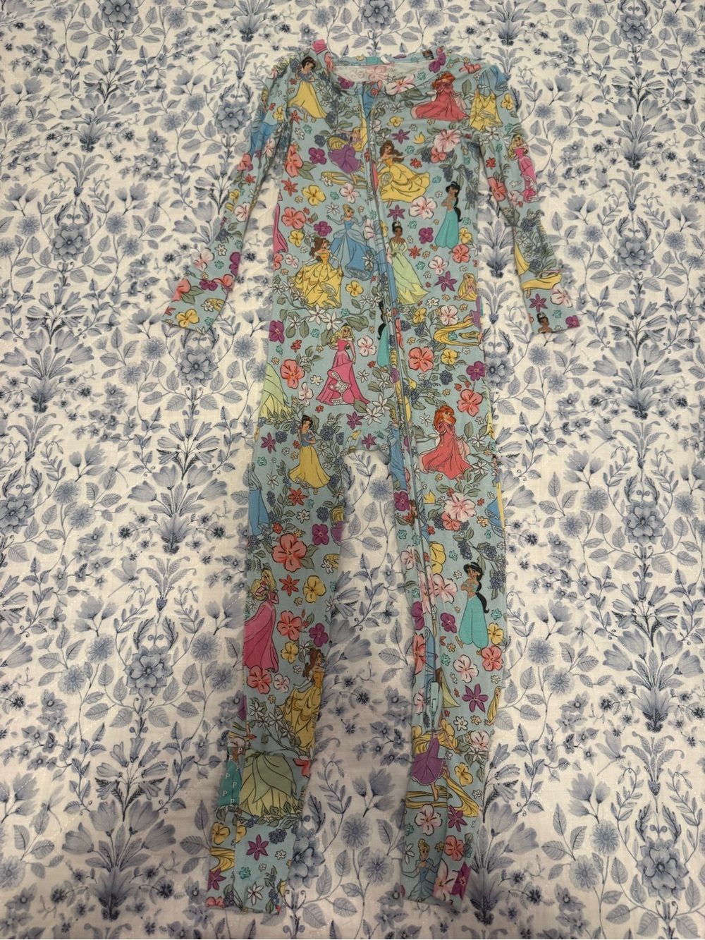 Posh Peanut Disney Princess Convertible Footie Sleeper Size 18-24M